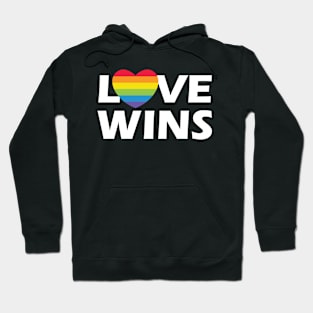 LGBT - Love Wins Rainbow Hoodie